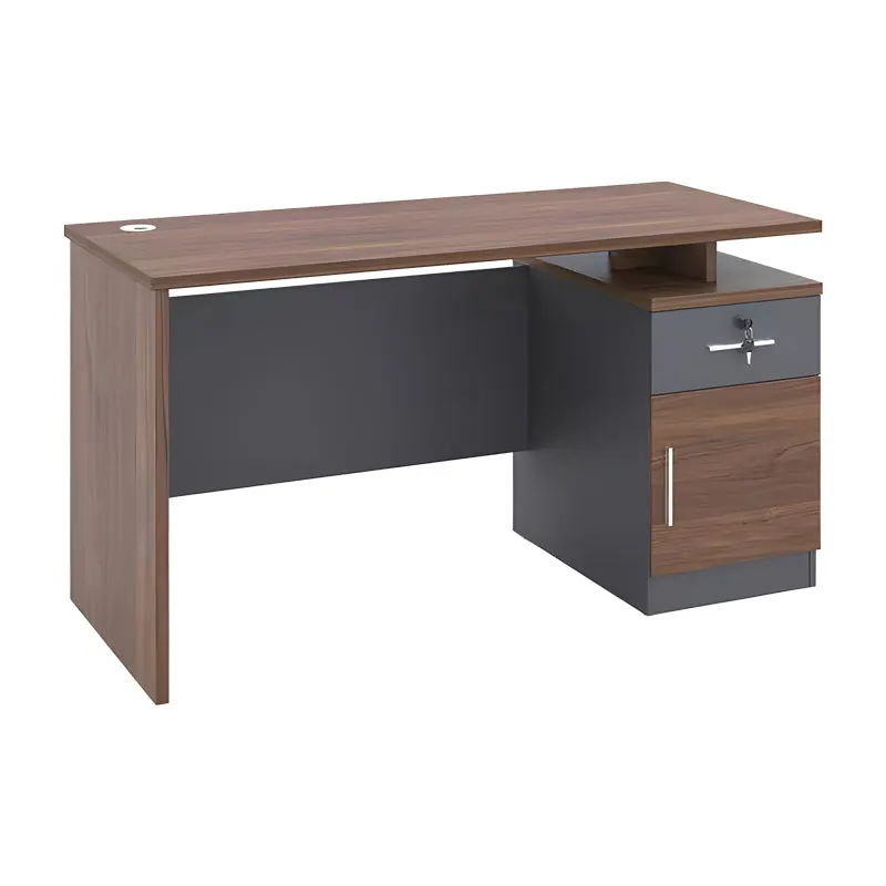 Birou Cassius, Gri inchis-nuc, 120x60x75 cm - Gri