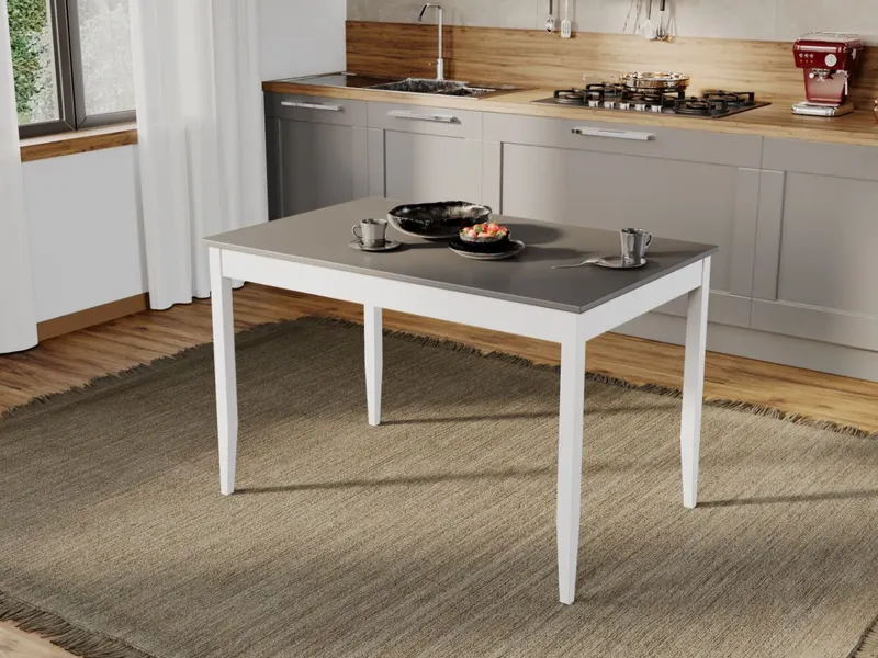 Set Masa Grand Gri + 4 Scaune Grand Gri Inchis — imaginea 2