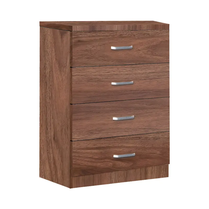Comoda cu 4 sertare Killian, Sonoma - Wenge, 80x40x80 cm - Nuc