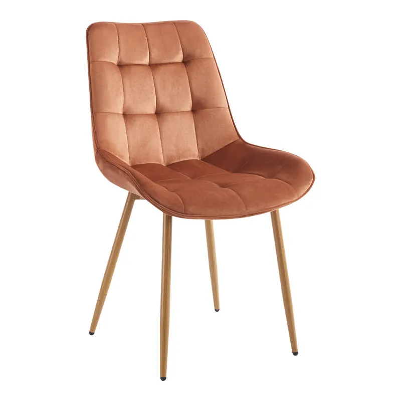 Scaun Berne, Catifea, 53x62x84 cm - Maro