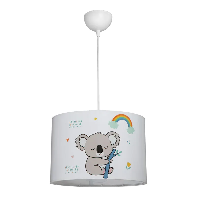 Lustra Koala, PVC, Multicolor, D30x20 cm - Multicolor