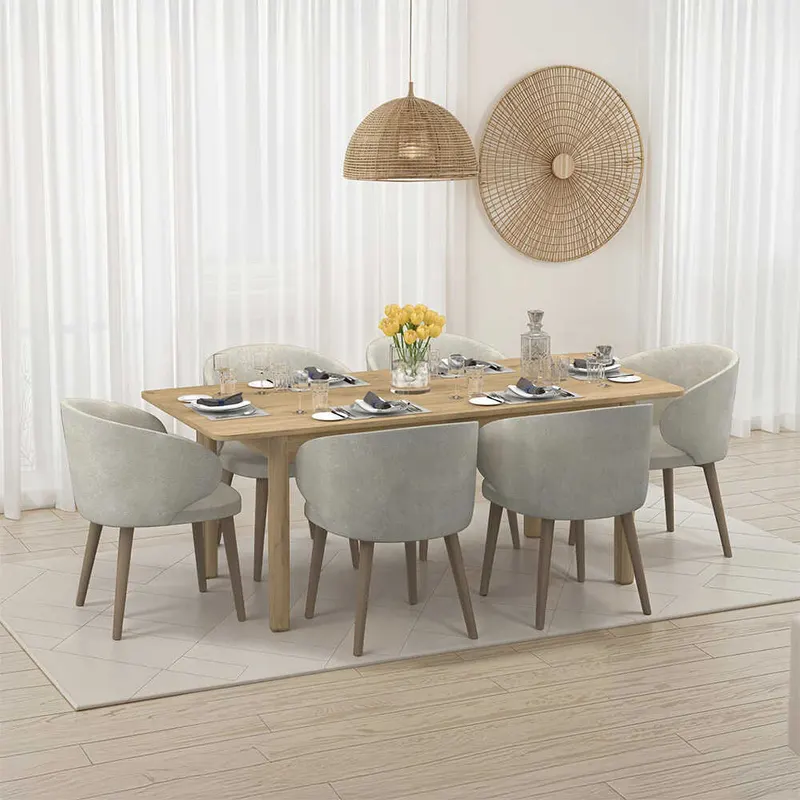 Masă de sufragerie Extensibila BYM-1920-FF-1 Home Collection® Bohem, Stejar, 160-200x78x90 cm - Stejar