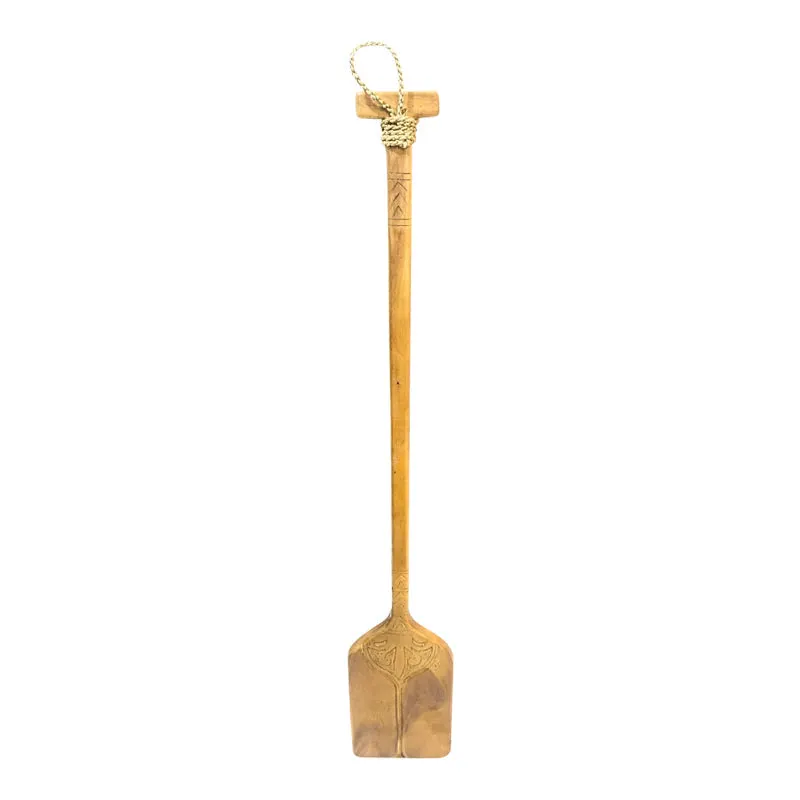 Decoratiune de perete Paddly Inart mahogany, Natural, 120 cm, 20x120 cm - Natural