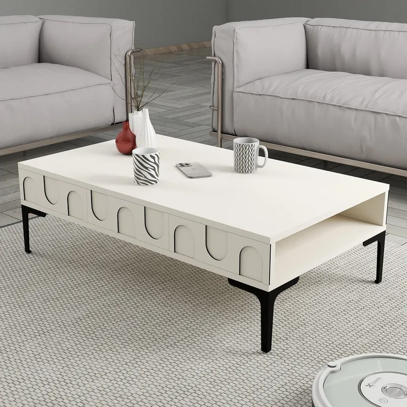 Mobilier Lyon 32, 105x60 cm - CreamnBlack