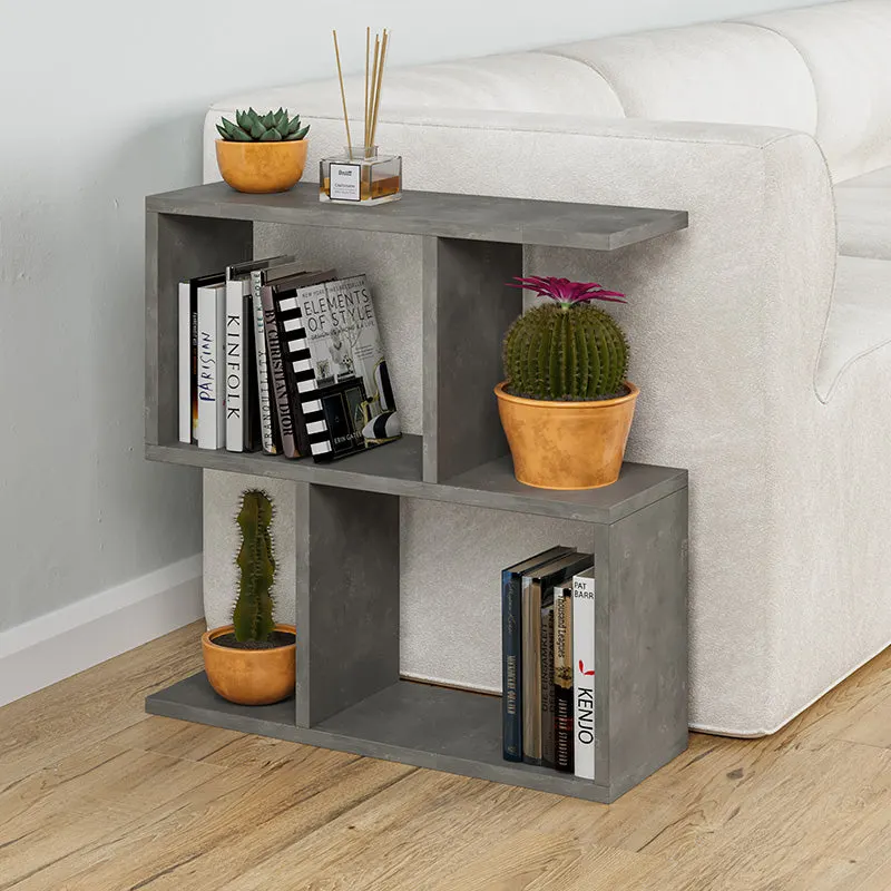 Masuta laterala Homemania, 60x20x60 cm - Gri
