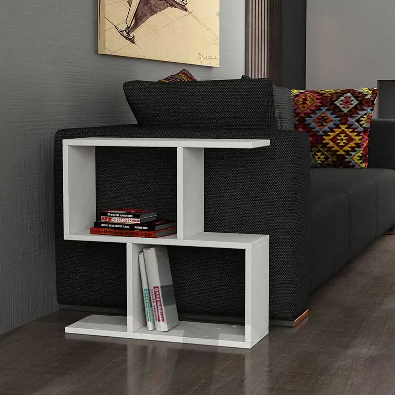 Masuta laterala Homemania, 60x20x60 cm - Alb