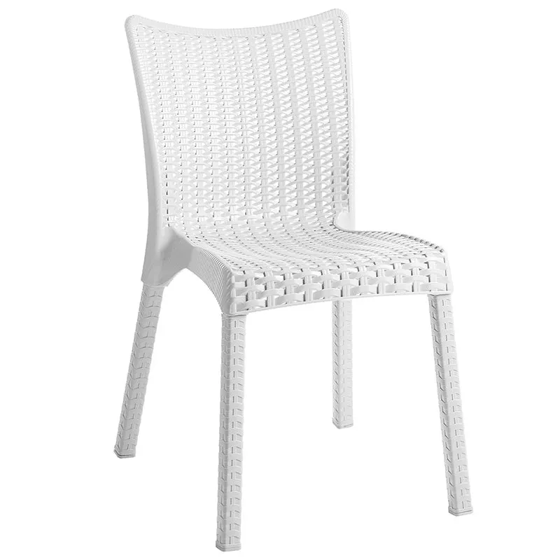 Scaun Confident, 55x50x83 cm - Alb