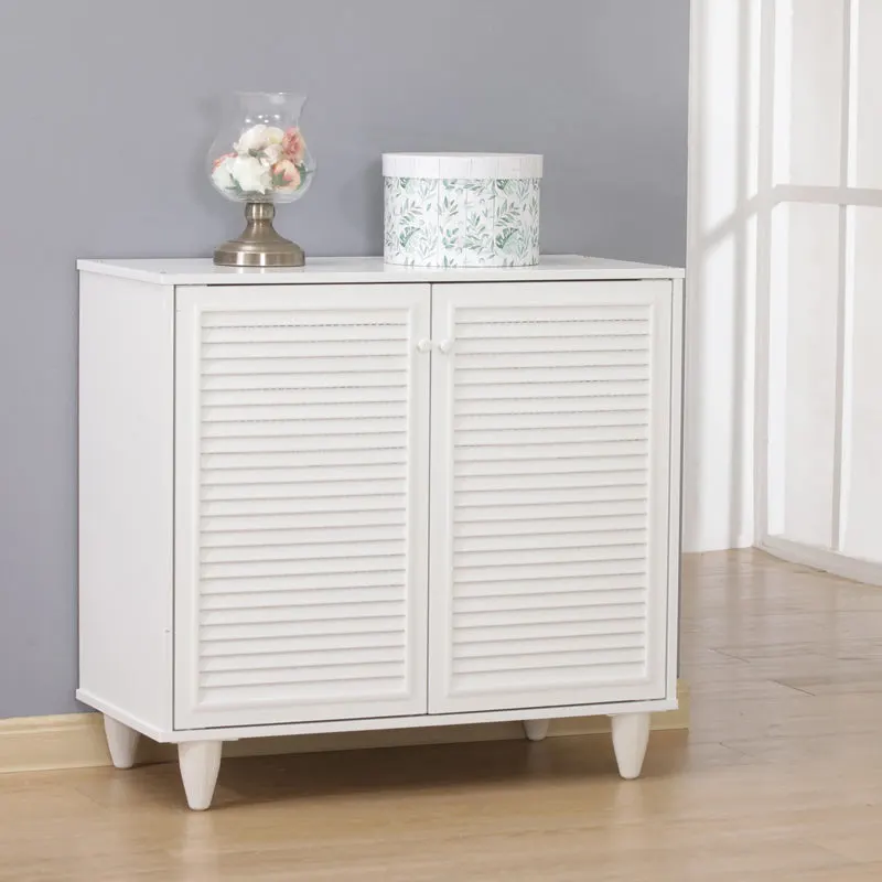 Dulap pantofi Ronan, 71x35x66 cm - Alb