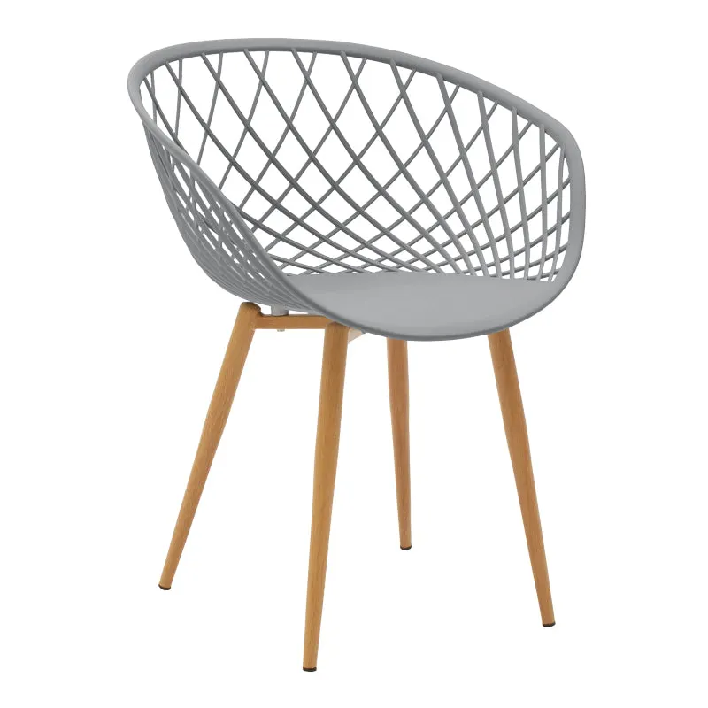 Scaun Ezra, 62x42x82 cm - Gri