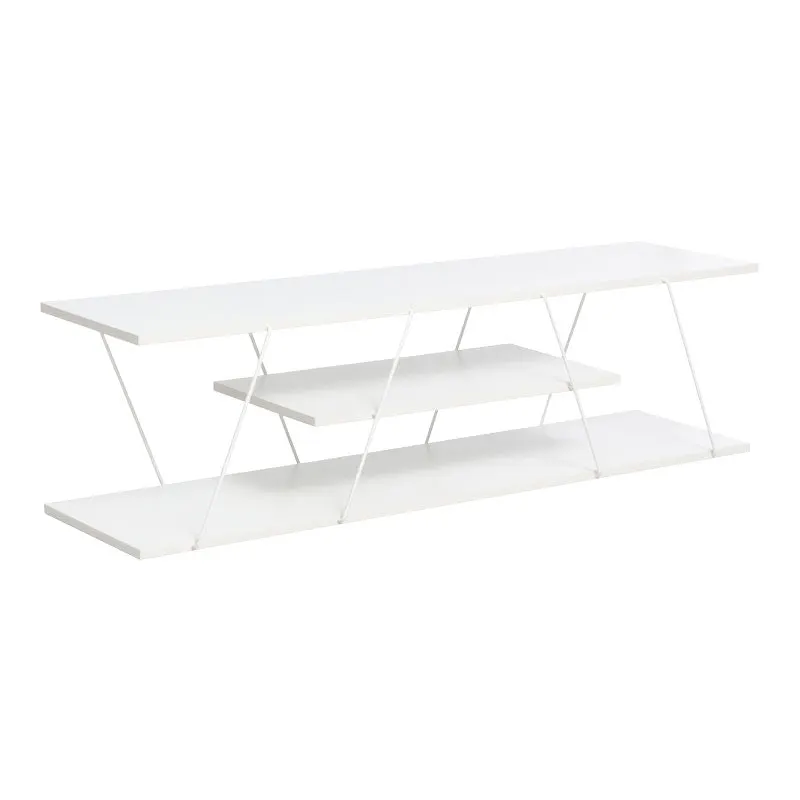 Comoda TV Tars, 120x30x33 cm - Alb