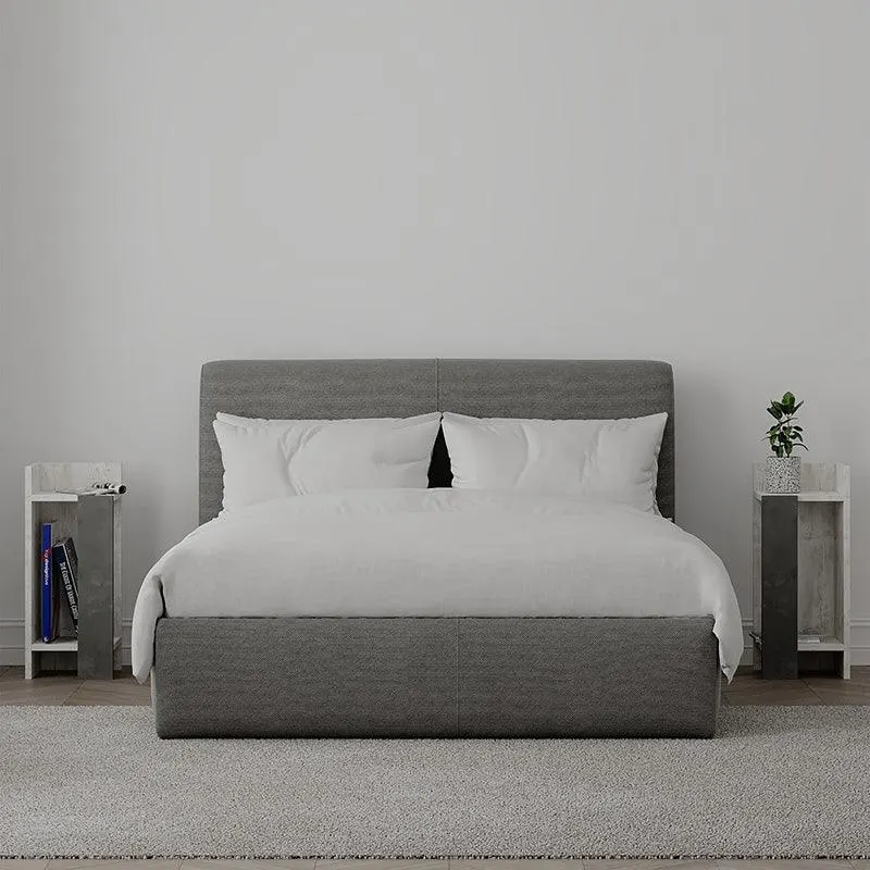 Noptiera Immerse set 2 bucati, 27x25x60 cm - Gri