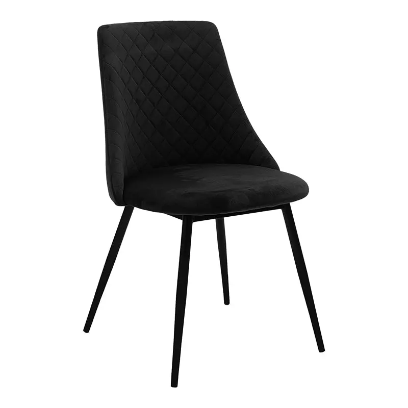 Scaun Giselle, 60x60x90 cm - Negru