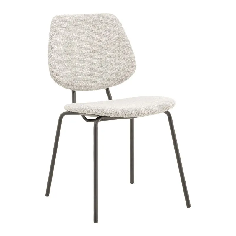 Scaun Pietro, Gri - Gri inchis, 50x53x83 cm - Gri