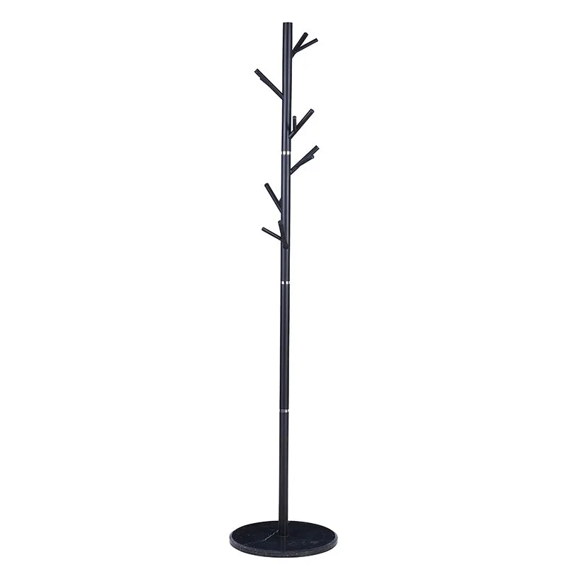 Cuier Marietta metal, Negru - Alb, D37x177 cm - Negru