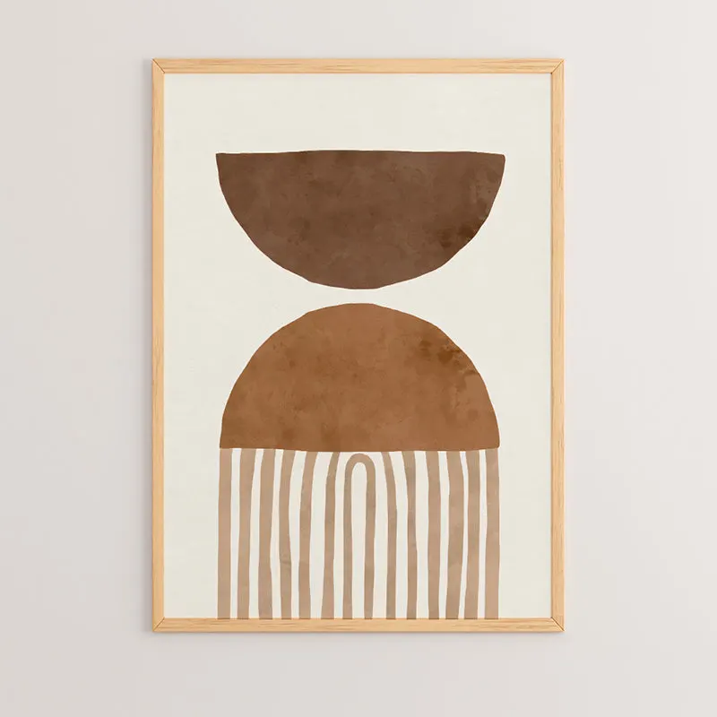 Tablou Serby, Pânză cu Ramă, Multicolor, 33x48 cm - Multicolor