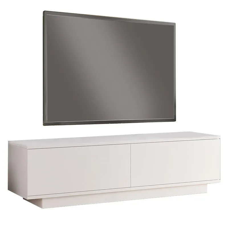 Comoda TV Zoeva, 140x35x38 cm - Alb