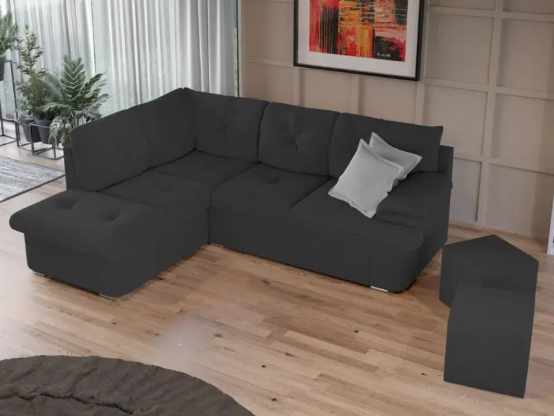 Coltar Extensibil Roma Gri — imaginea 2