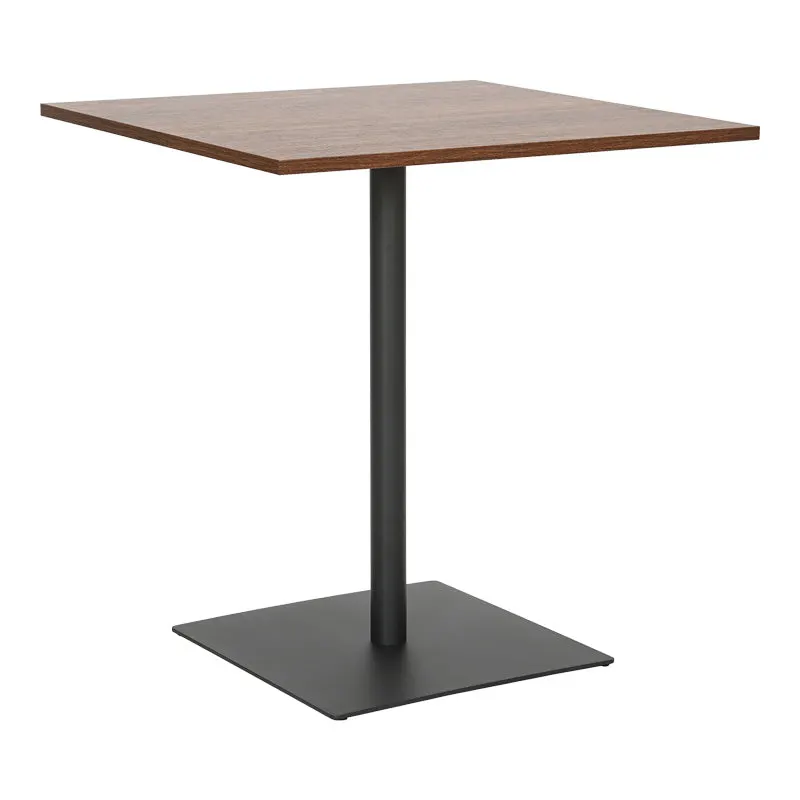 Masa cu functie fixa, Nerobian, Nuc - Stejar, 70x70x75 cm - Nuc