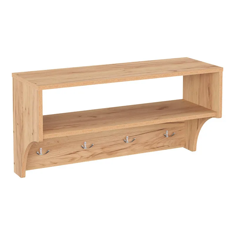 Cuier Crosta, 80x28x40 cm - Stejar