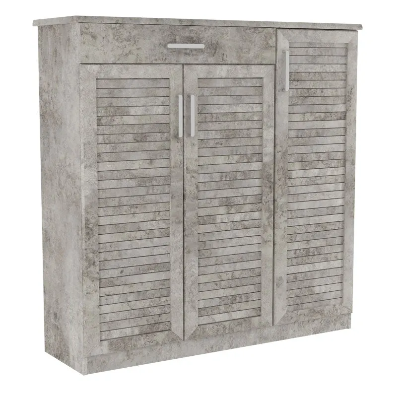 Dulap pantofi  MDF, Sante 30 perechi, 120 x37 x 123cm - Antracit