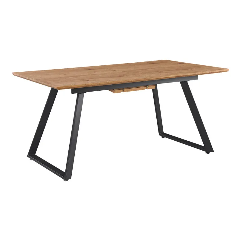 Masa extensibila Kannu, Natural, 160-200x90x75 cm - Natur