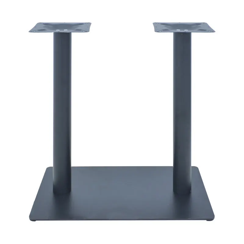 Baza mese Givosa, neagra, 70x40x108 cm - Negru