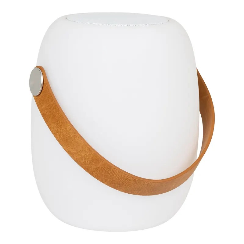 Lampă LED Cardiff, Alb, 18x21x18 cm - Alb