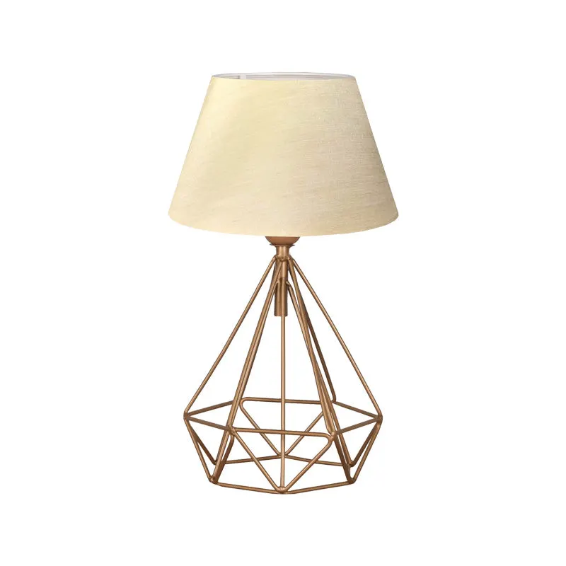 Lampa de Masa PWL-1080, bej-auriu, D22x39 cm - Bej