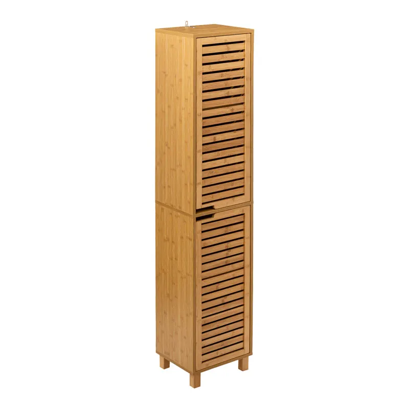 Dulap tip coloană Sicela, Natural, 33x28x168 cm - Natur