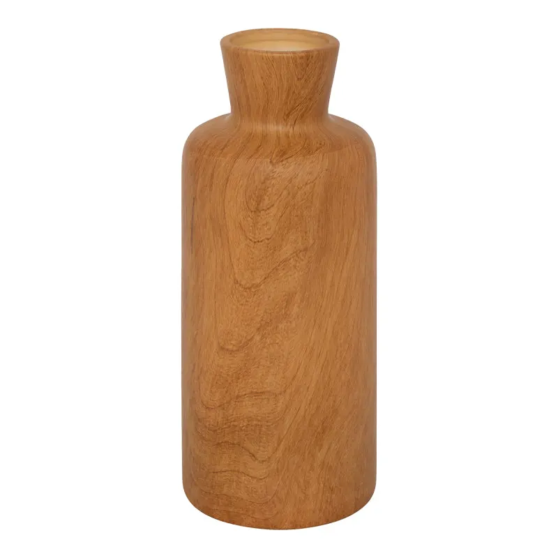 Vaza ceramica Reway, Alb, 12x12x30 cm - Natur