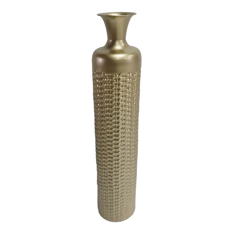 Vaza Perikl, Auriu, 19x19x96 cm - Auriu