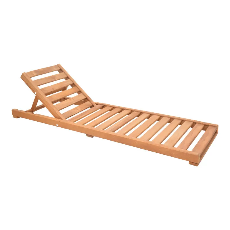 Sezlong Specta, Lemn masiv de fag, 60x190x50 cm - Nuc