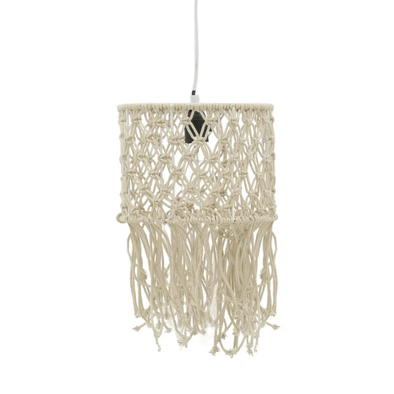 Lustra Zelian, Natural, 25x25x100 cm - Natur