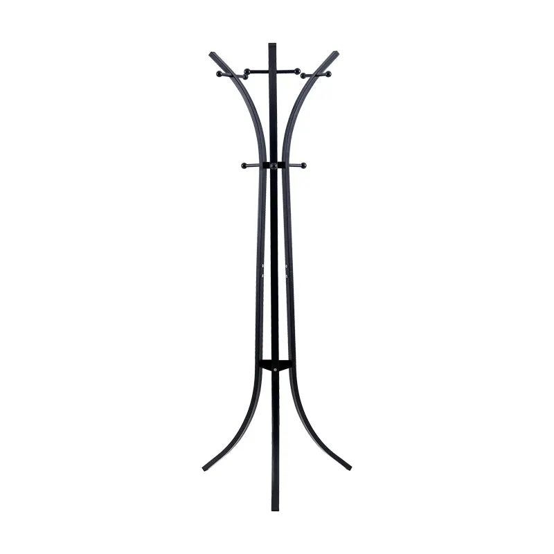 Cuier tip pom Zensine, Negru, 51x63x175 cm - Negru