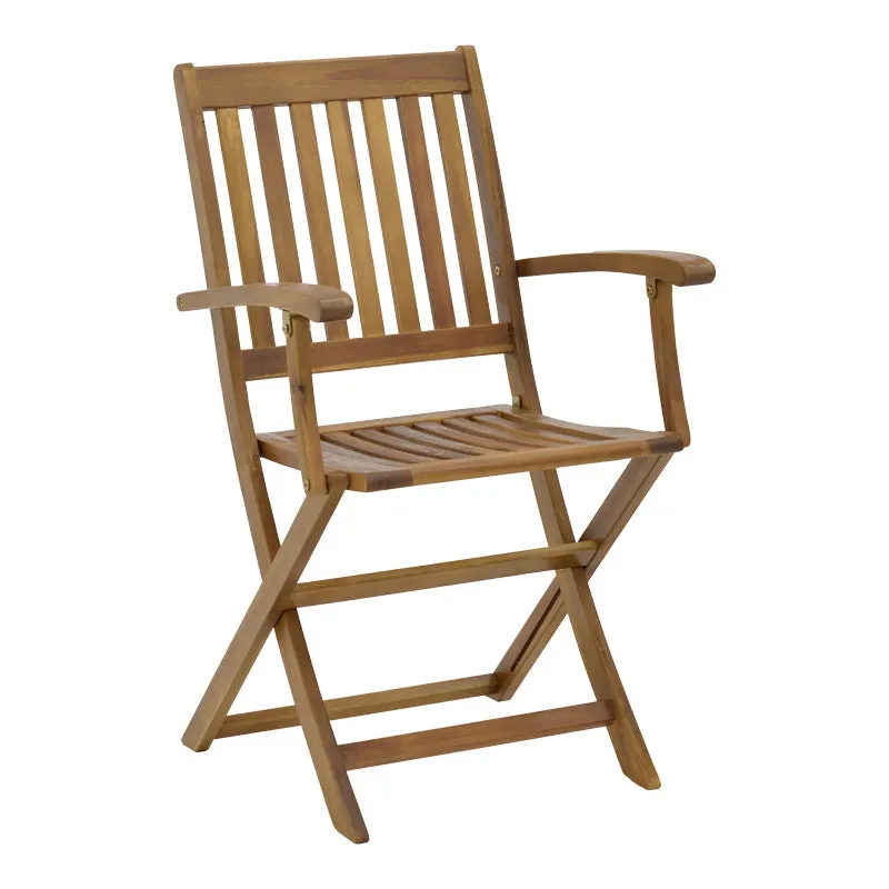 Scaun pliabil de gradina Joter, Maro, 53x60x90 cm - Natur
