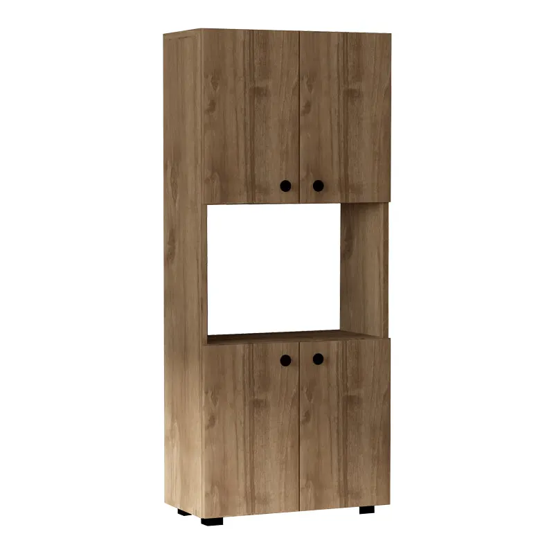 Dulap bucatarie Guzel, Nuc, 60x31x140 cm - Nuc