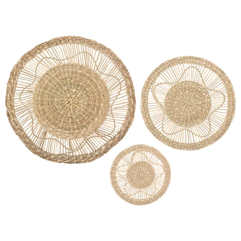 Decoratiune pentru perete PWD-0113, Bej, 38x38 cm - Bej