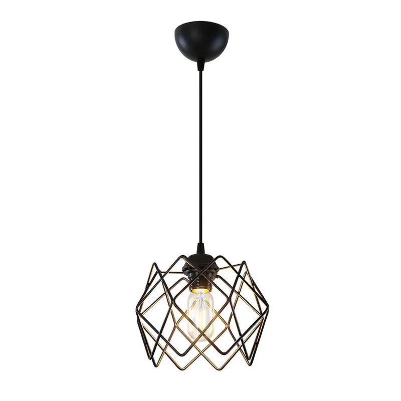 Lustra PWL-1021, Negru, 23x23x60 cm - Negru