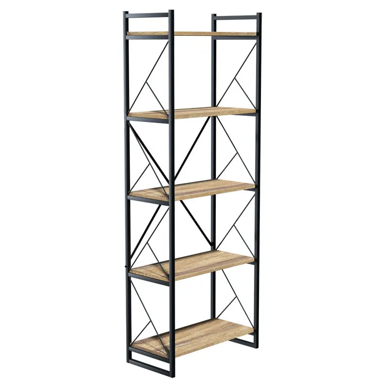 Biblioteca Baker, Nuc, 66x34x180 cm - Nuc