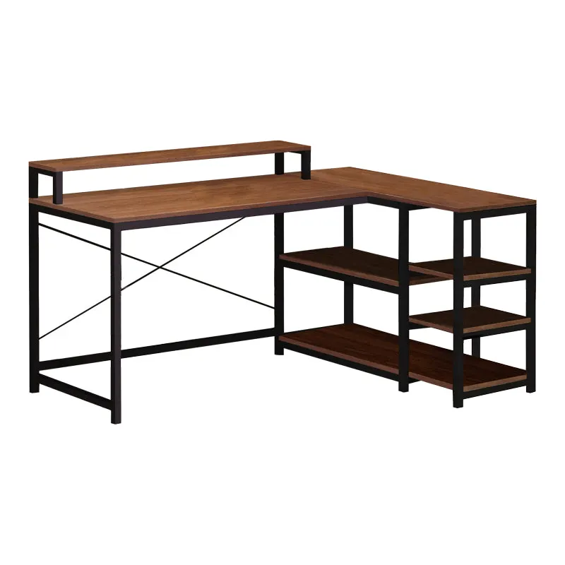 Birou pe colt reversibil Tebul, Stejar deschis, 100x60x88 cm - Stejar