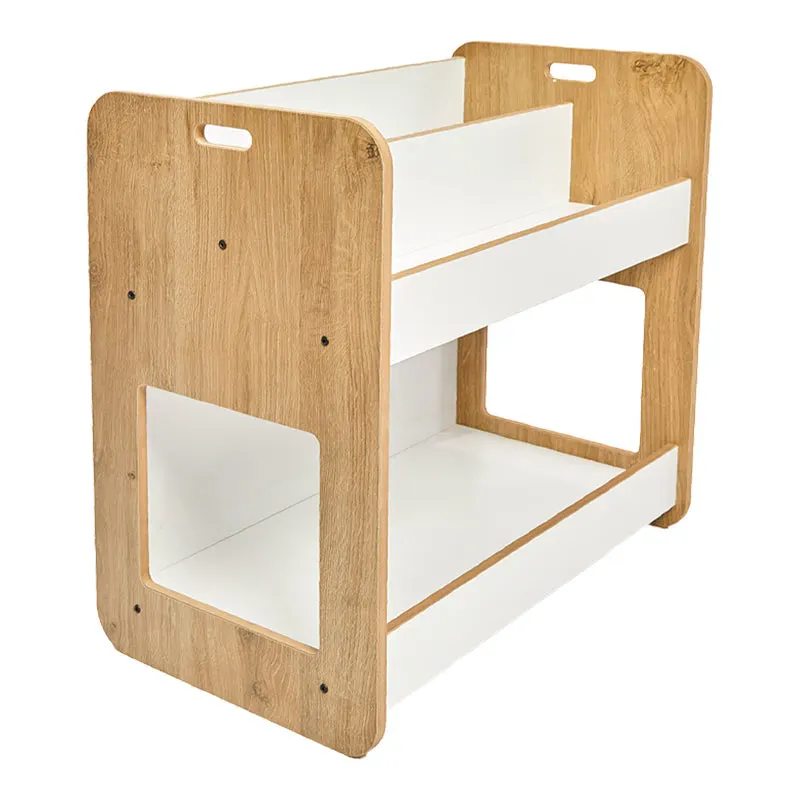 Raft pentru gru, alb Natural, 57x34x55 cm - Alb
