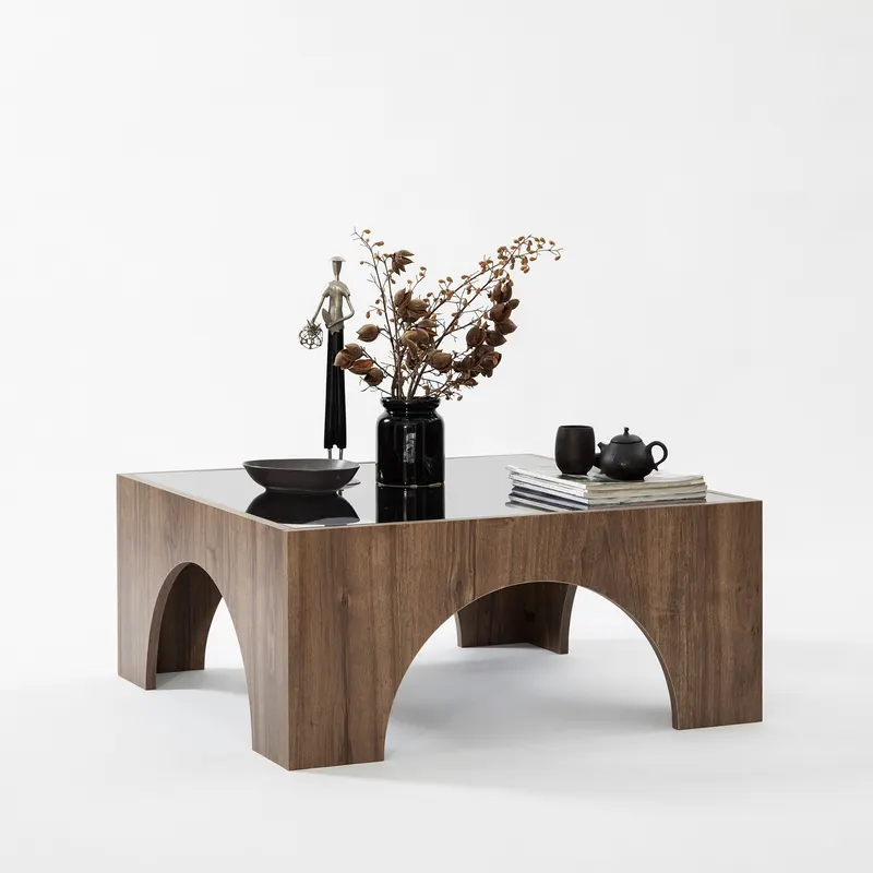 Mobilier Seine, 80x35 cm - WalnutnDark Grey