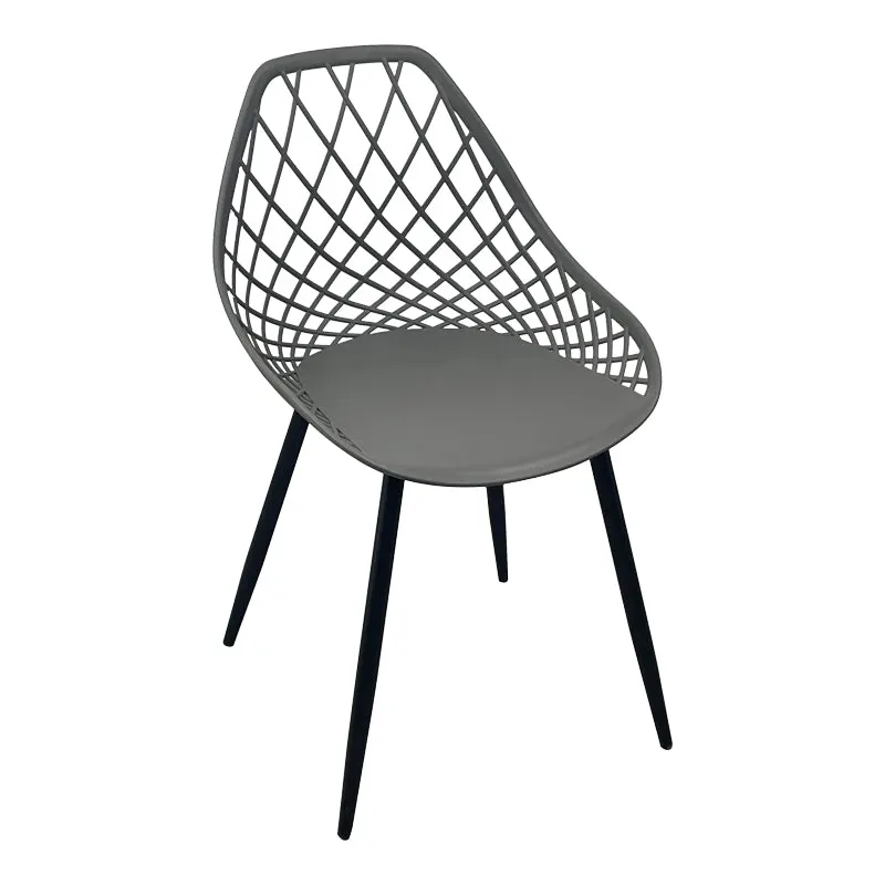 Scaun Suan, Metal, 49x51x86 cm - Antracit