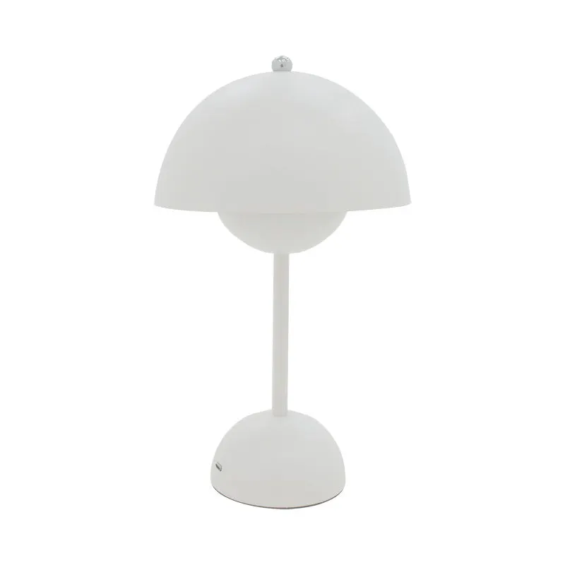 Veioza Creative LED, Alb - Negru, D18x30 cm - Alb