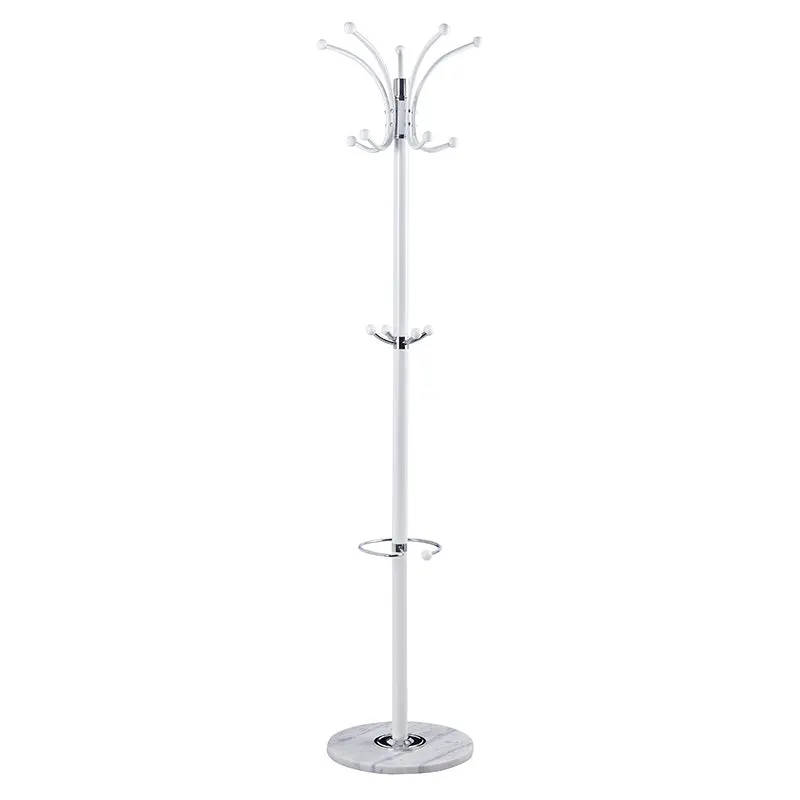 Cuier Nicolo metal, 37x175 cm - Alb