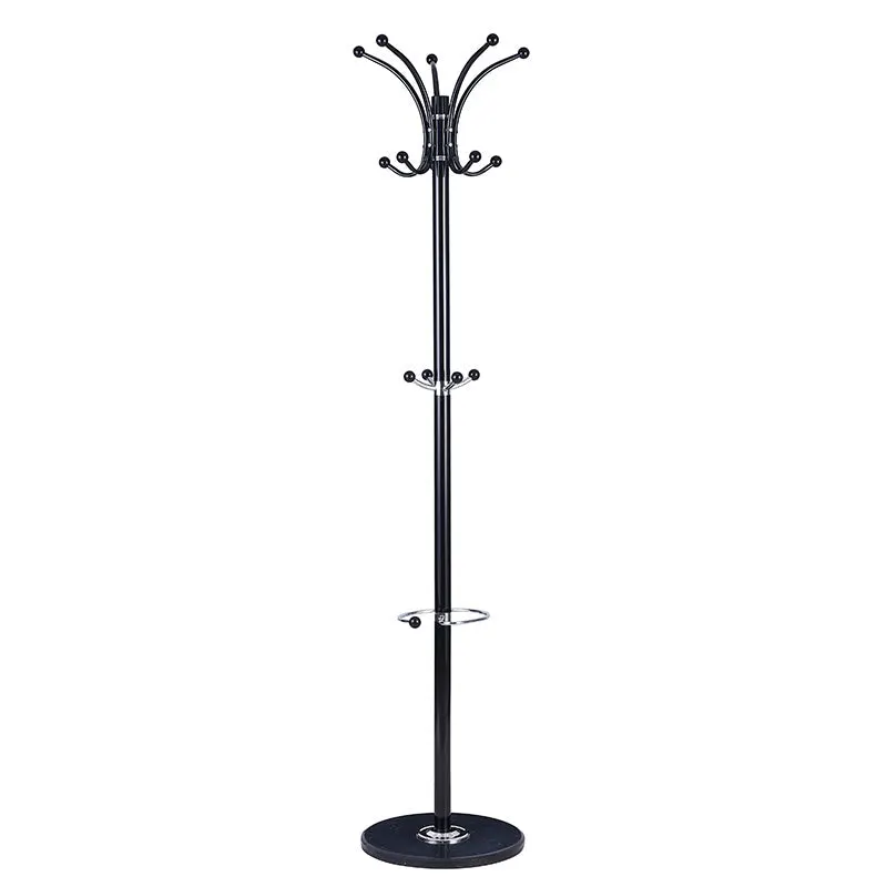 Cuier Nicolo metal, 37x175 cm - Negru