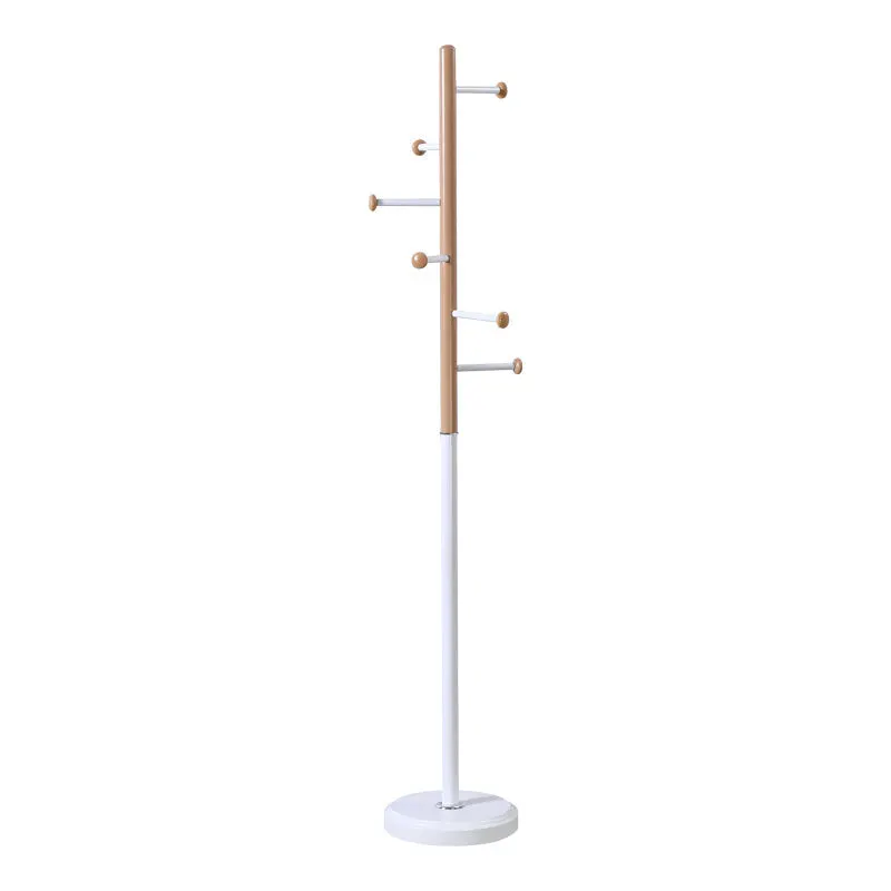 Cuier pentru haine Serea, Metal, 30x175 cm - Alb