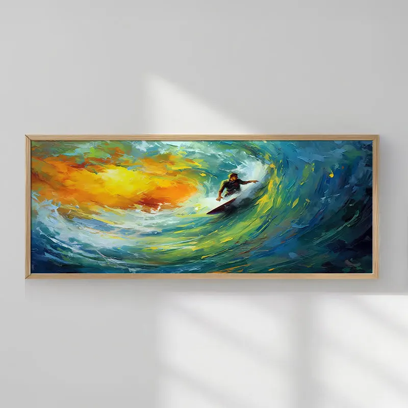 Tablou Copal, Multicolor, 120x50 cm - Multicolor