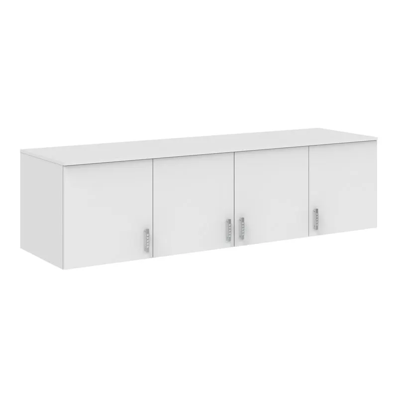Dulap cu patru uși Royal Loft, Diverse culori, 200x58x53 cm - Alb