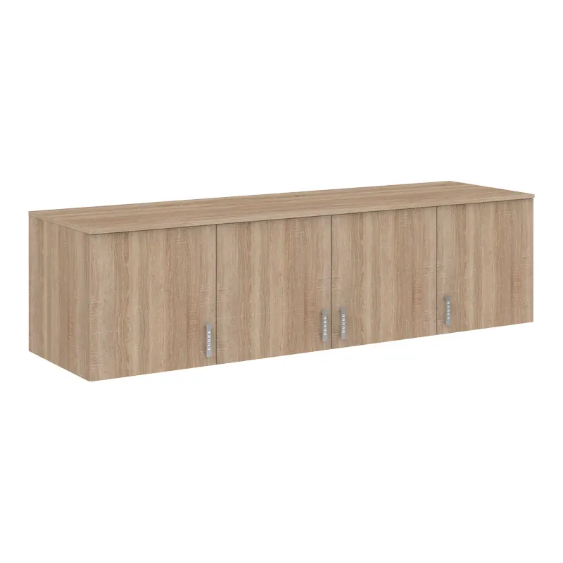 Dulap cu patru uși Royal Loft, Diverse culori, 200x58x53 cm - Stejar